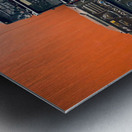 Control Station Metal print