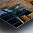 Dog Waiting Metal print