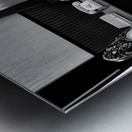 Old Phones in the Office Metal print