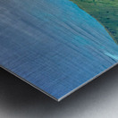 Mountain Peak on the Ocean Metal print