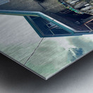 Scary House Metal print