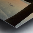 Sunset Behind the Wall Metal print