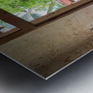 Goat by the Door Metal print