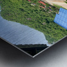 The Blue Bay Metal print