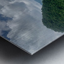 V Shaped Mountains Metal print