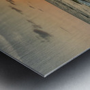 Sunset by the Beach Metal print