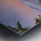 Sunrise Mountains Metal print