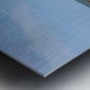 Family Bench at the Beach Metal print