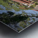 Fancy Walk Across the River Metal print