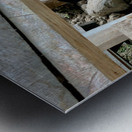 Hiding Little Girl Metal print