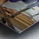 Woodworker Metal print