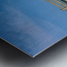 The Twin Benches Metal print