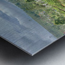 River Through the Tea Plantations Impression metal