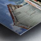 Shop in the Mountains Metal print