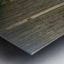 House in the Rice Fields Impression metal