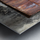 Blocked Metal Window Metal print