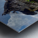 Shacks in the Rice Fields Metal print