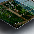 Swing on the Beach Metal print