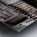 The Blue Doors Metal print