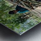 Wood Delivery on Bike Impression metal