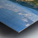 Behind the Rice Metal print