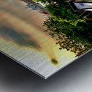 Falling Lamp posts  for the Sunset Metal print