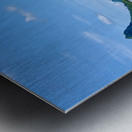 Flat in Between Metal print