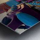 Riding Before the Sunset Metal print