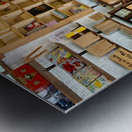 Nice Bookstore Metal print