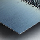 Rock Throwing by the Bamboo Bridge Metal print