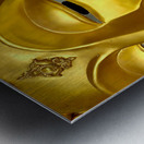 The Temple Behind Buddha Metal print
