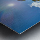 Sun Over Golden Buddha Metal print