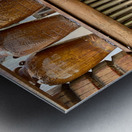 The Brown Jars Metal print