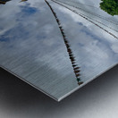 Saint Marys Black Wooden Cathedral of Kon Tum Metal print