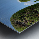 View from Pari Mahal Srinagar 2 Metal print