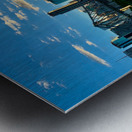 Brisbane Bridge at Sunset Metal print