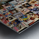 Magazine Walls Metal print