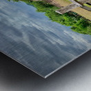 Looking at the Farm Metal print