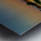 Reflections of Mandalay Metal print