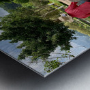 The Bike Path Metal print