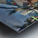 Car in the Sand Metal print