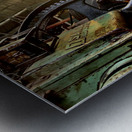 In the Shop Metal print