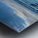 Broken Wood Perspective Metal print