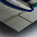 Old Payphone Metal print