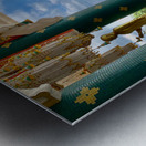 The stylish Wat Pa Phu Kon 6 Metal print