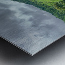 Block on Nature Metal print