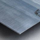 Dark Beach Metal print