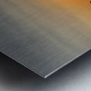 Checkmark Mountain Sunset Metal print