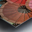 Colorful Umbrellas 2 Metal print