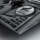 BW Vintage Gas Pumps Metal print